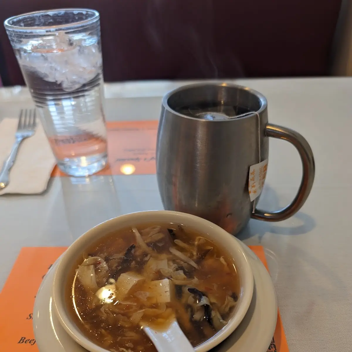 酸辣汤 hot & sour soup
